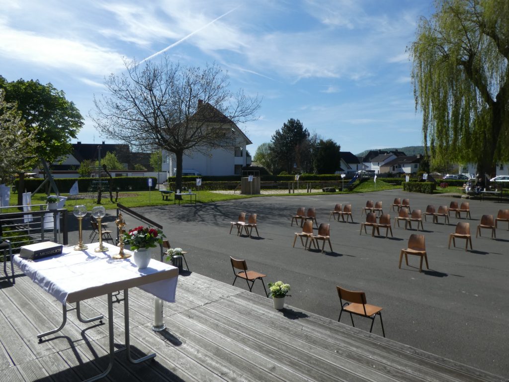 Gottesdienst auf der Neuen Mitte