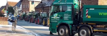 Großdemonstration der Landwirte
